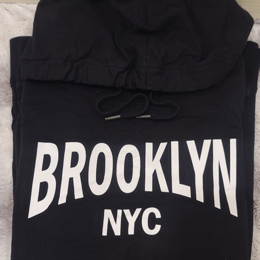 Black Brooklyn NYC Hoodie